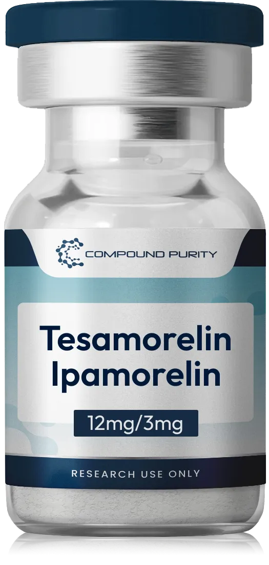 Tesamorelin 12mg / Ipamorelin 3mg Blend